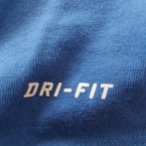 3/$25 Dri-Fit Shirt Large Boys Blue - Picture 3 of 6
